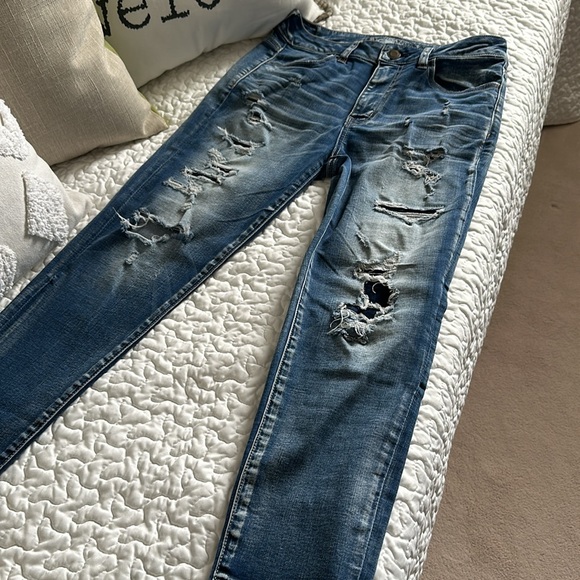American eagle crop skinny jeans - Picture 2 of 5